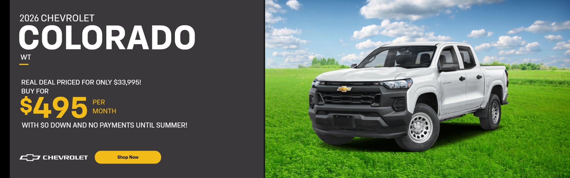 2026 Chevrolet Colorado Custom Edition Work Truck